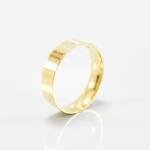 Aliança de Casamento 5mm Semi Anatomica Ouro 18k (Unidade)