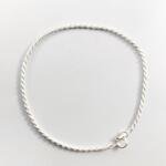 Pulseira Singapura em Prata