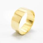 Aliança de Casamento 8mm Reta LISA Ouro 18k (Unidade)