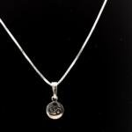 Colar Prata Signo Câncer 2