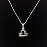 Colar Prata Signo Libra