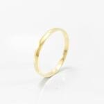 Aliança de Casamento 2mm Abaulada Semi Anatomica Ouro 18k (Unidade)