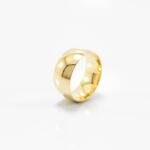 Aliança de Casamento 9mm Abaulada Semi Anatomica Ouro 18k (Unidade)
