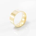 Aliança de Casamento 9mm Reta Ouro 18k (Unidade)