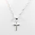 Colar Crucifixo em Prata