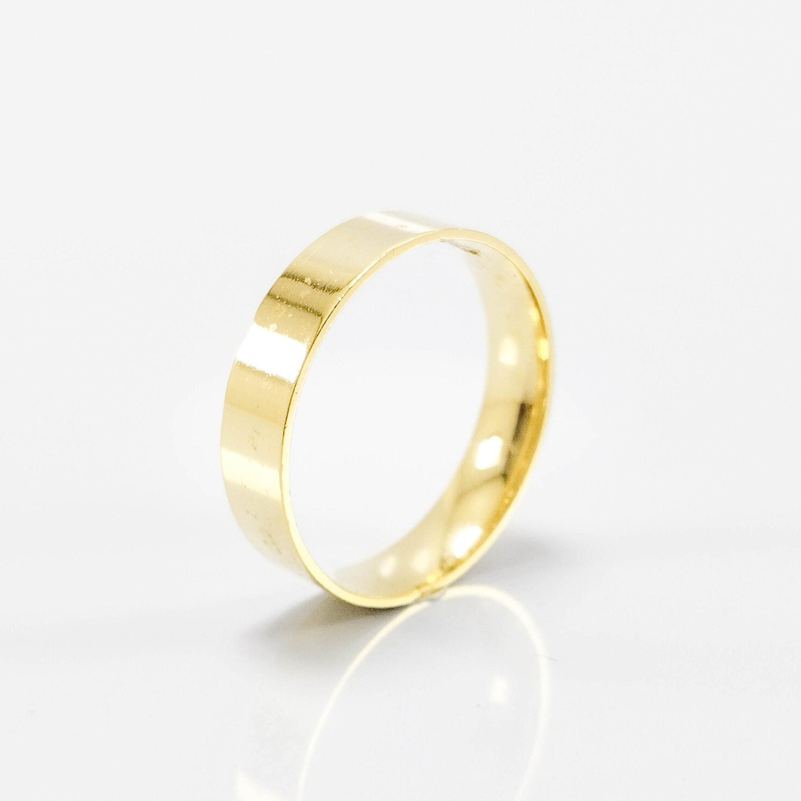 Aliança de Casamento 5mm Semi Anatomica Ouro 18k (Unidade) - Imagem 2