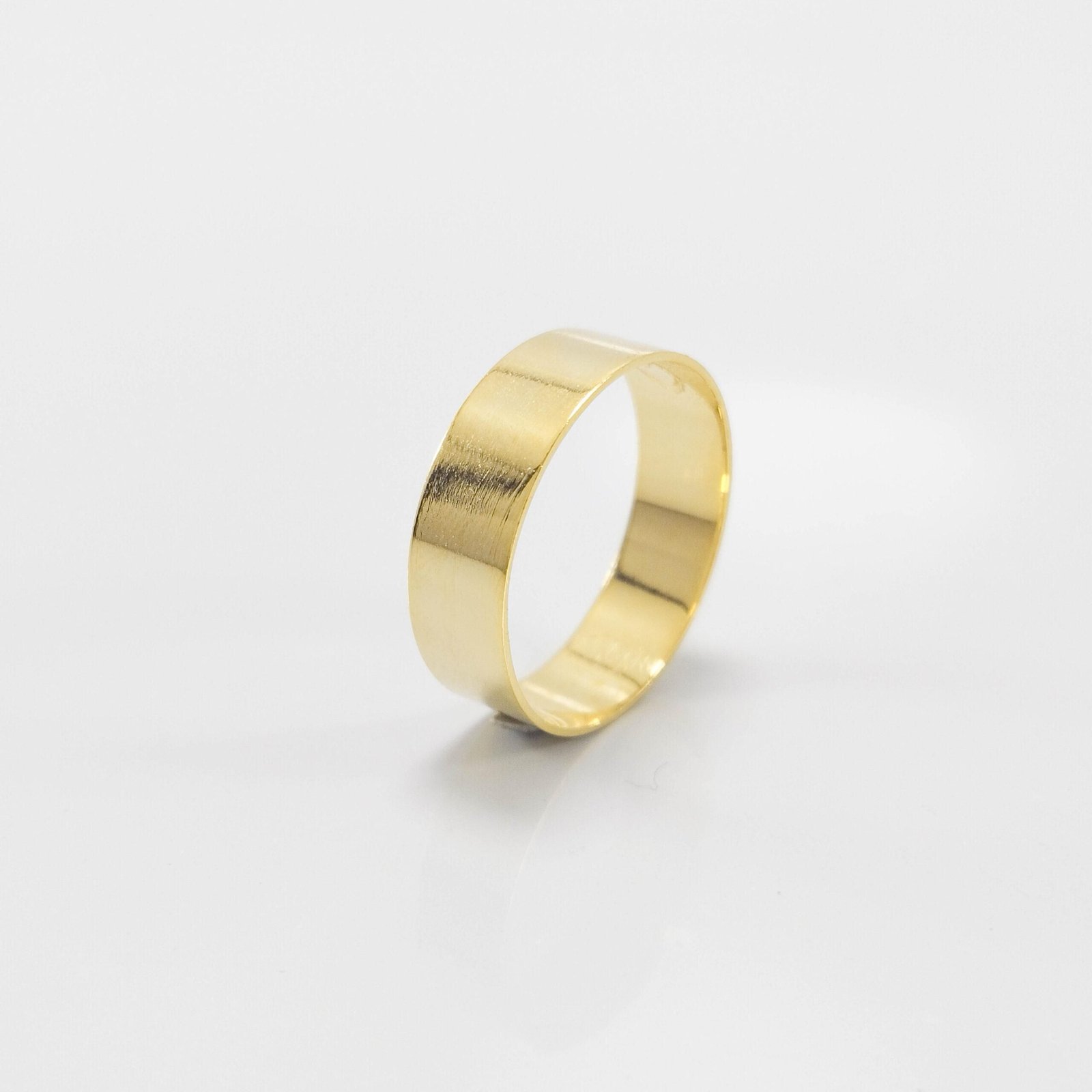 Aliança de Casamento 6mm Reta Ouro 18k (Unidade) - Imagem 2