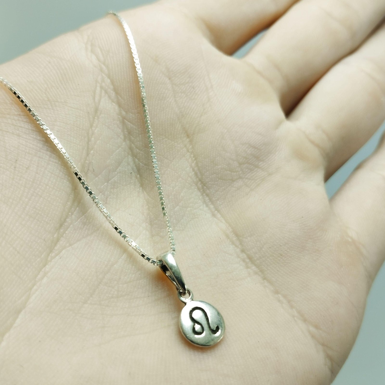 Colar Prata Signo Leão - Imagem 2
