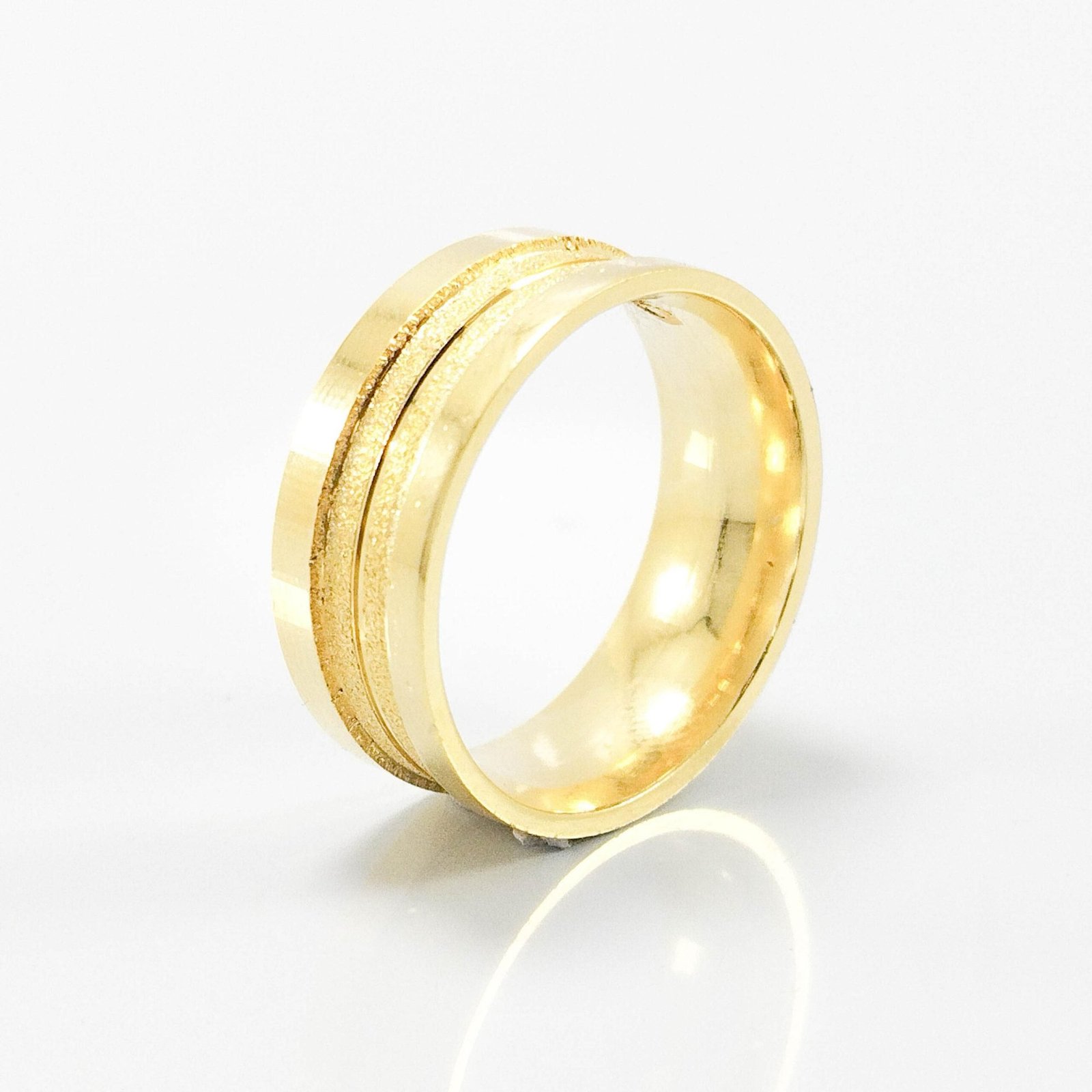 Aliança de Casamento 8mm Bulgari Ouro 18k (Unidade) - Imagem 2