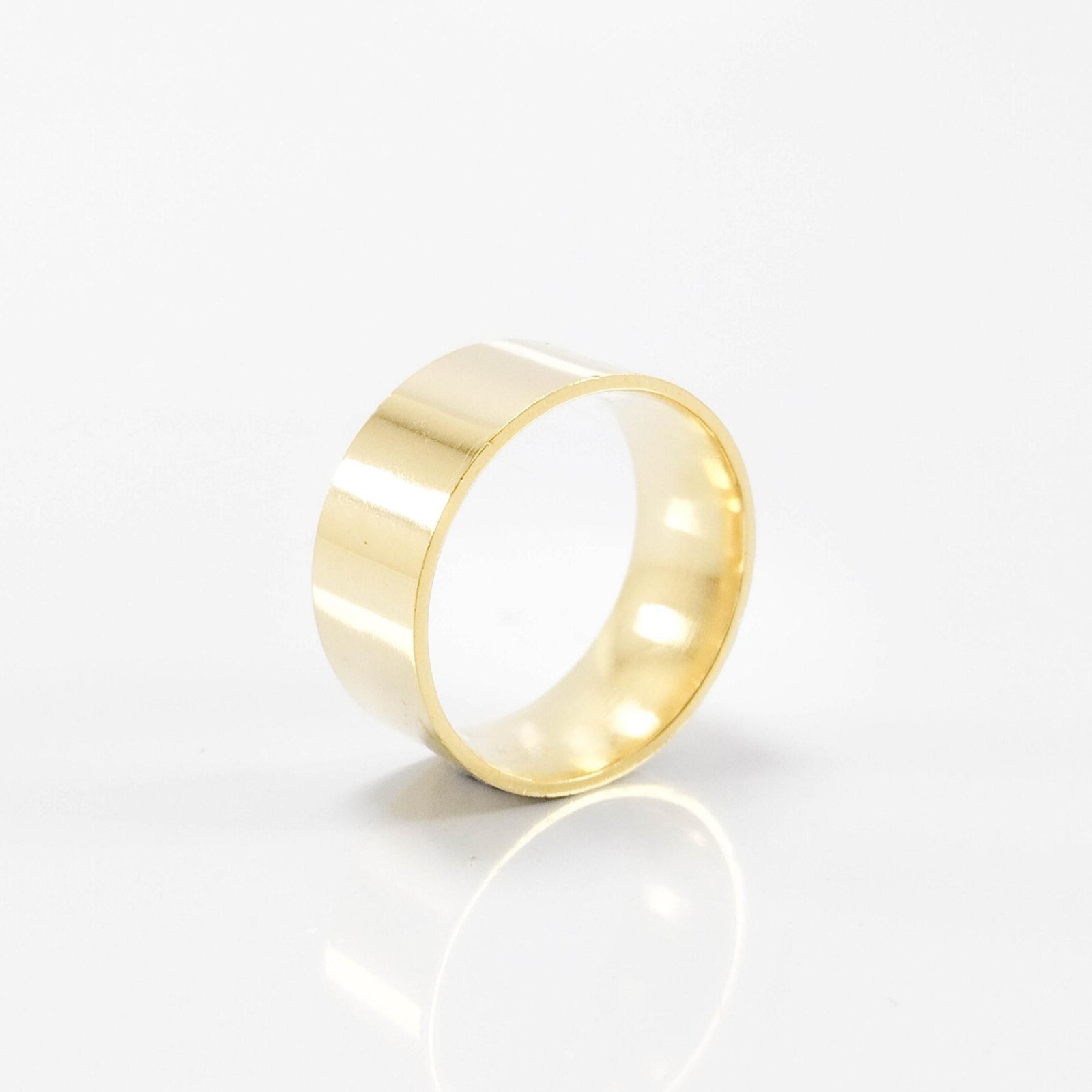 Aliança de Casamento 9mm Reta Ouro 18k (Unidade) - Imagem 2