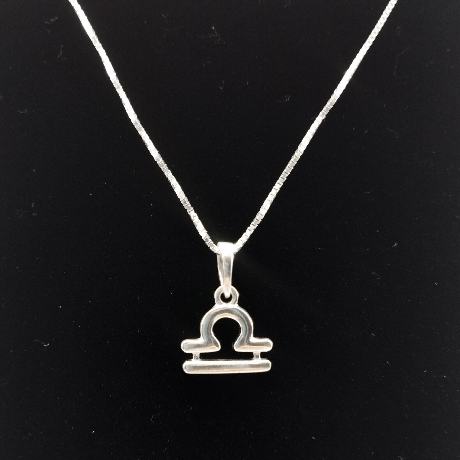 Colar Prata Signo Libra - Imagem 3