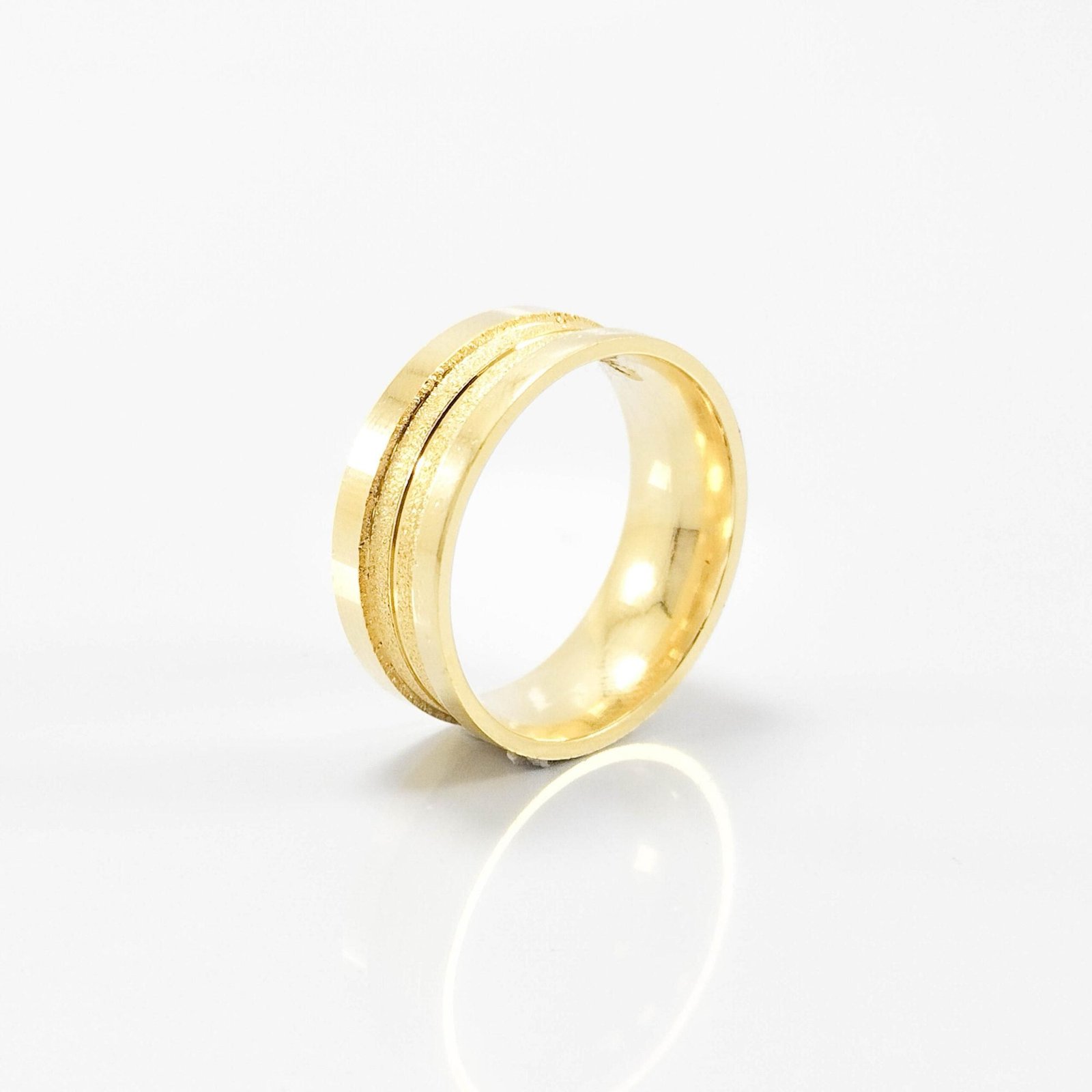 Aliança de Casamento 8mm Bulgari Ouro 18k (Unidade) - Imagem 3