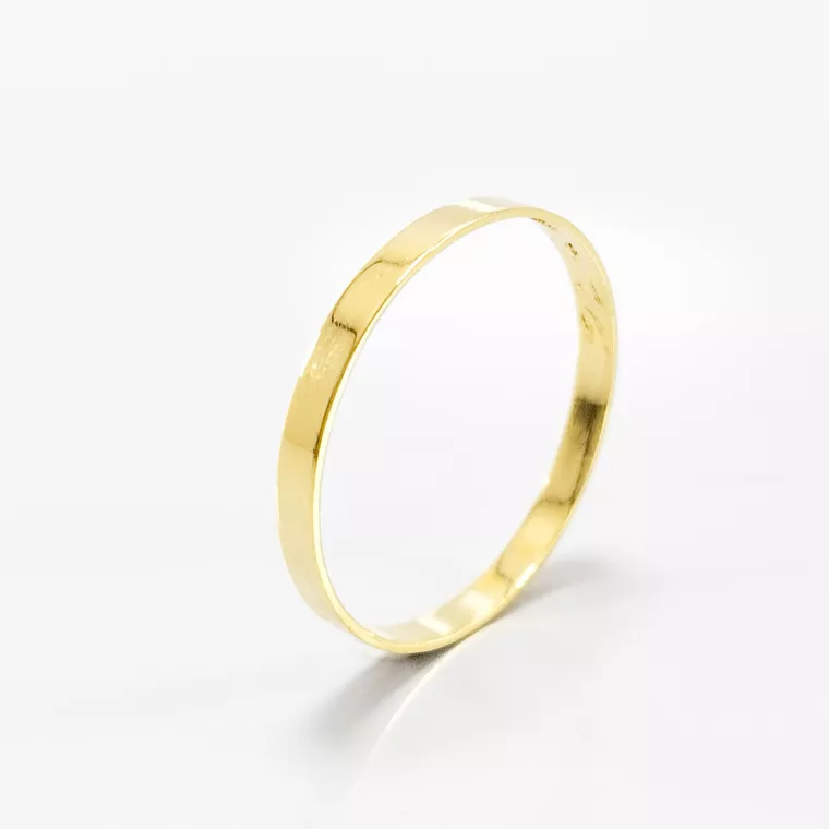 Aliança de Casamento 2mm Reta Ouro 18k (Unidade) - Imagem 2