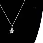 Colar De Estrela Em Prata