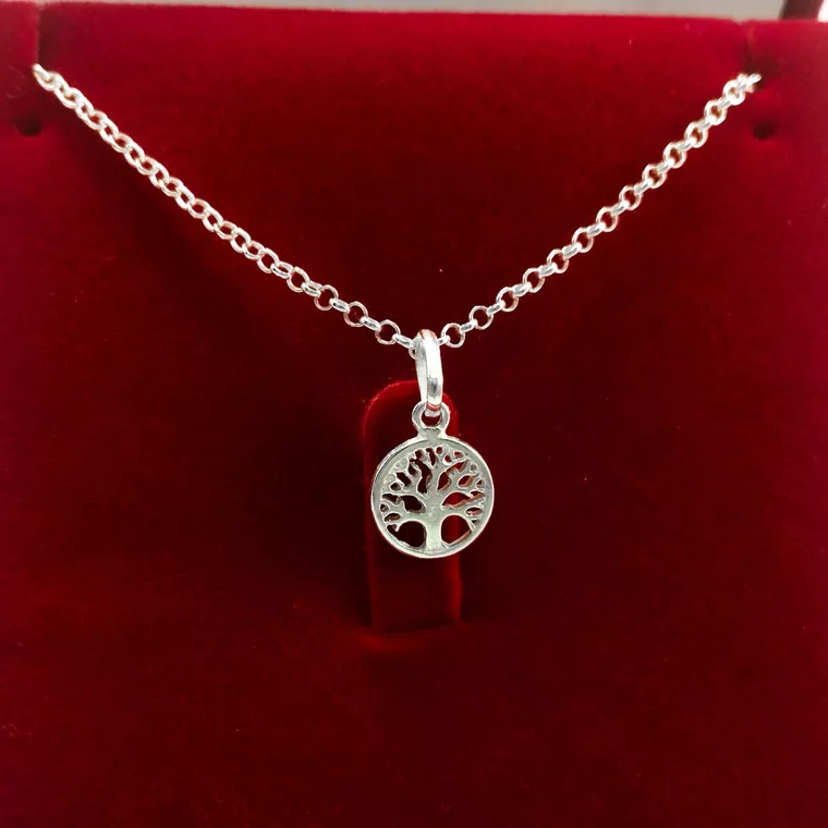 Conjunto Arvore Da Vida Em Prata - Imagem 3