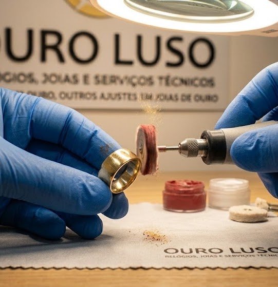 Polimento de Joias - Restauração de Brilho em Ouro e Prata | Ouro Luso