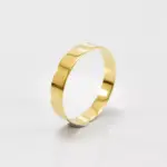 Aliança de Casamento 4mm Reta Ouro 18k (Unidade)