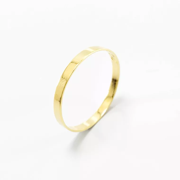 Aliança de Casamento 2mm Reta Ouro 18k (Unidade)