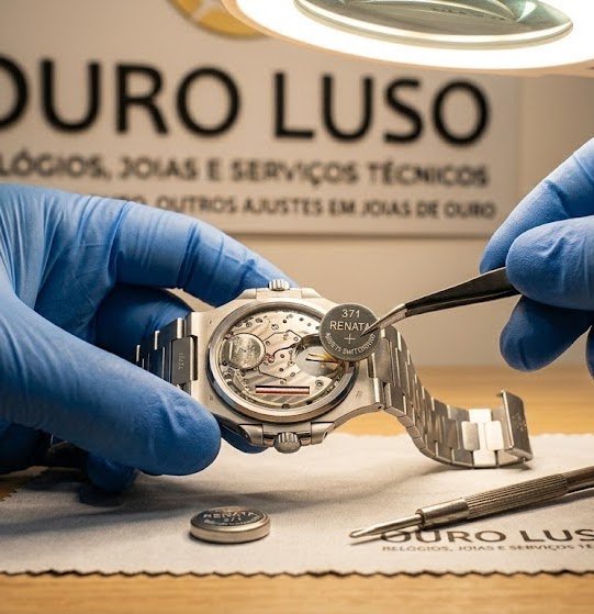 Troca de Bateria de Relógio - Precisão e Confiança | Ouro Luso